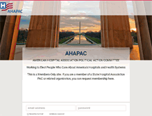 Tablet Screenshot of ahapac.org
